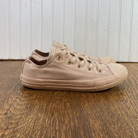 pink gold converse